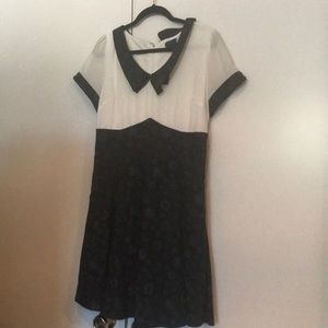 Black white dress from Hot Topic